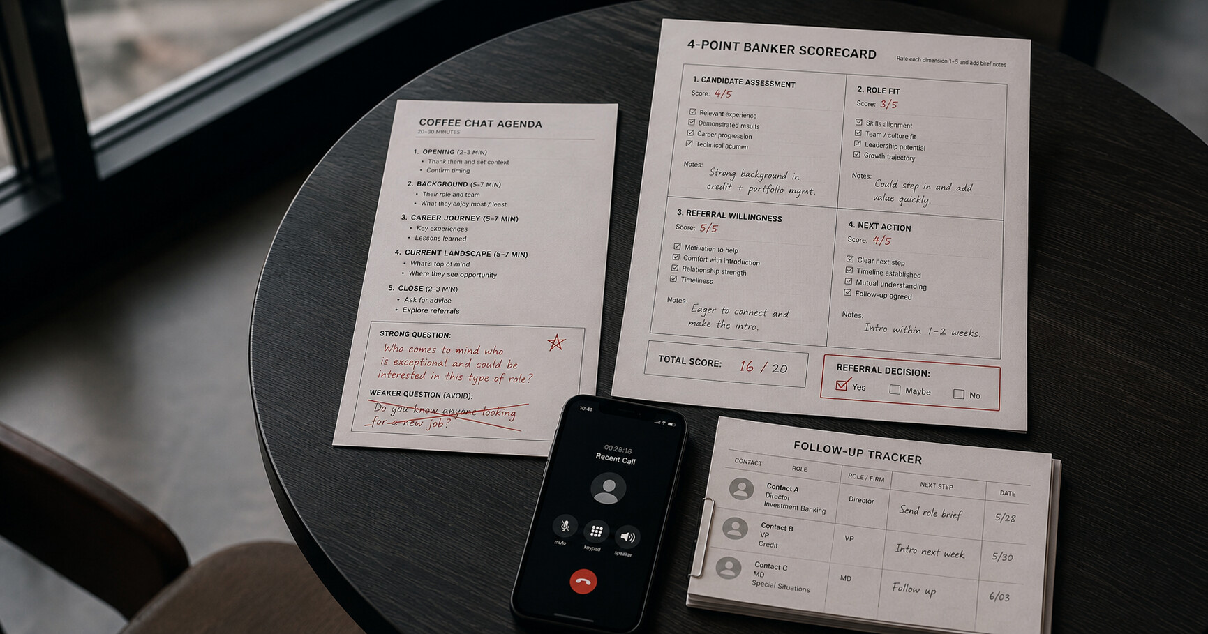 Coffee Chats That Turn Into Referrals: the Scorecard Bankers Run