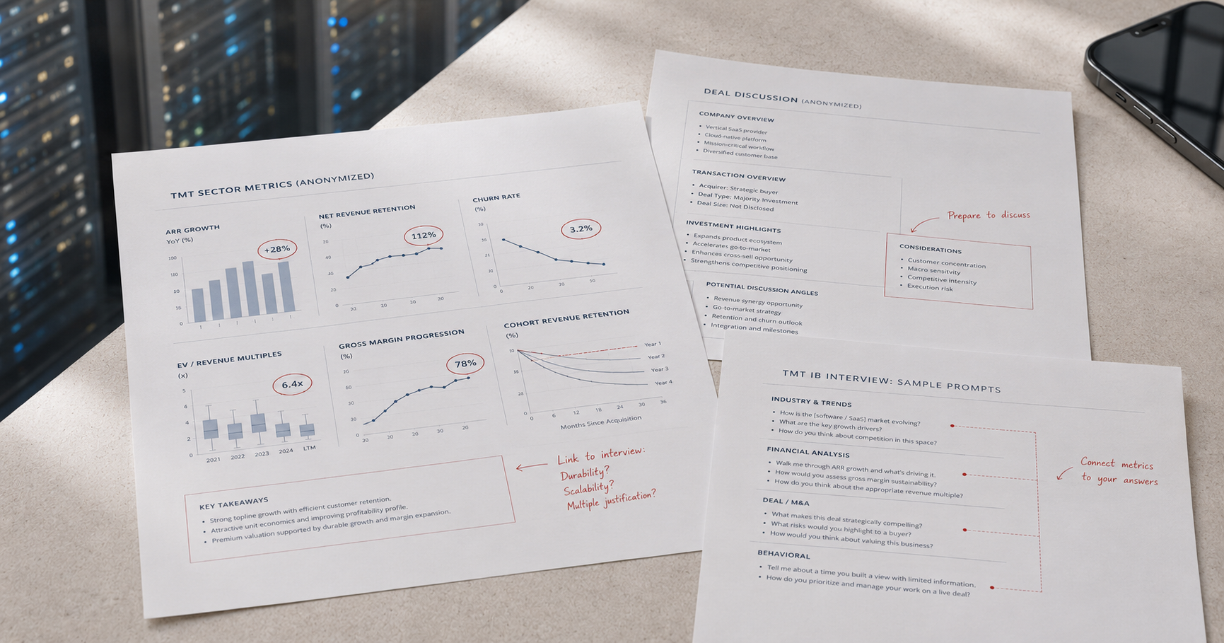 TMT Investment Banking Interviews: What Is Actually Asked